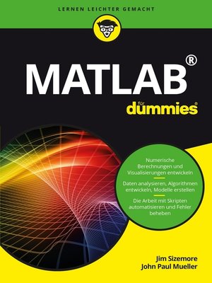 cover image of Matlab für Dummies